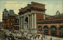 North Station Postcard