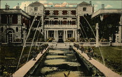 Bellfonte Garden, Foster Residence Lenox, MA Postcard Postcard