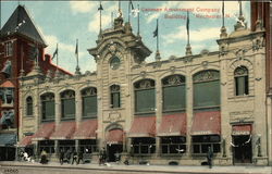 Genesee Amusement Company Building Postcard