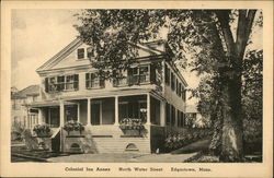 Colonial Inn Annex Edgartown, MA Postcard Postcard