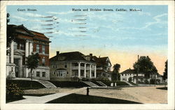 Court House, Harris and Division Streets Postcard