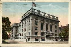 YMCA Building Postcard