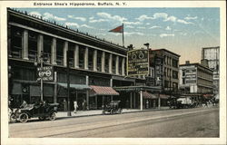 Shea's Hippodrome - Entrance Postcard