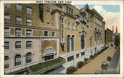 Bird's Eye View of Roxy Theatre New York, NY Postcard Postcard