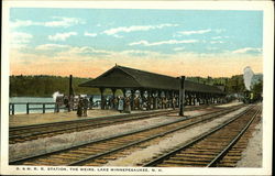 B&MRR Station, The Weirs Postcard