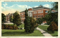 Biological Laboratory and Students Building, Smith College Postcard