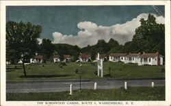 The Robinwood Cabins Warrensburg, NY Postcard Postcard