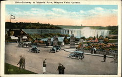 Gateway to Victoria Park Niagara Falls, ON Canada Ontario Postcard Postcard