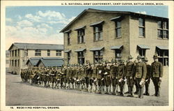 U.S. National Army Cantonment, Camp Custer Postcard