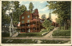 Story's Tavern - Lake Winnipesaukee Postcard