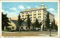 Grace Dodge Hotel Washington, DC Washington DC Postcard Postcard