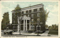 Princess Anne Hotel Fredericksburg, VA Postcard Postcard