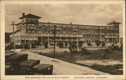 The Seaside Inn on Ocean Front Daytona Beach, FL Postcard Postcard