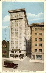 King George Hotel San Francisco, CA Postcard Postcard