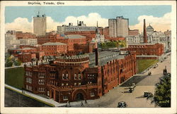 Skyline Toledo, OH Postcard Postcard