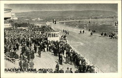 Race Track Postcard