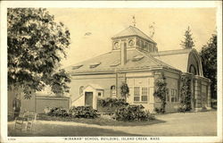 "Miramar" School Building Postcard