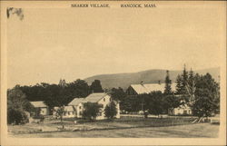 Shaker Village Hancock, MA Postcard Postcard