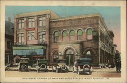 Southeast Corner of Main and Gates Streets Postcard