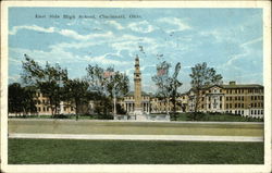 East Side High School Cincinnati, OH Postcard Postcard