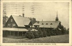 Church of the Redeemer and Rectory Postcard