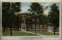 Brunswick High School Postcard