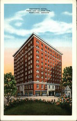 The Heathman Hotel Portland, OR Postcard Postcard