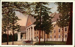 Lake Colonial Hotel Yellowstone National Park Postcard Postcard