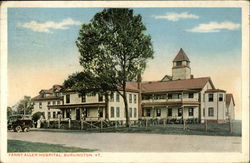 Fanny Allen Hospital Burlington, VT Postcard Postcard