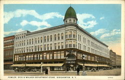 Fowler, Dick & Walker Department Store Binghamton, NY Postcard Postcard