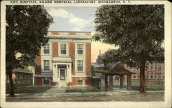 City Hospital, Kilmer Memorial Laboratory Postcard