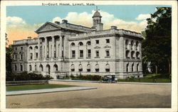 Court House Lowell, MA Postcard Postcard