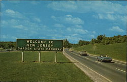 The Garden State Parkway Postcard