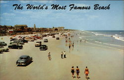 The World's Most Famous Beach Daytona Beach, FL Postcard Postcard