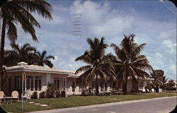 Jack Frost Villas, Normandy Isle Miami Beach, FL Postcard Postcard