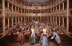 Asolo Theater Interior Postcard