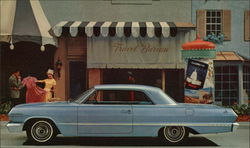 '63 Chevrolet Impala Sport Coupe Cars Postcard Postcard