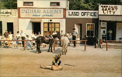 Wild West City Postcard