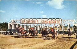 El Comandante Race Track Postcard