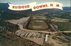 America's Fastest Growing Track Ruidoso Downs, NM Postcard Postcard