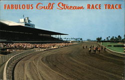 Gulfstream Park Race Course Postcard