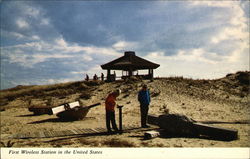 First Wireless Station in the United States Postcard