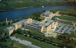 Aerial view of the General Electric Research Laboratory Schenectady, NY Postcard Postcard