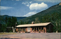 Crawford Notch Coffee Shop Willey House, NH Postcard Postcard