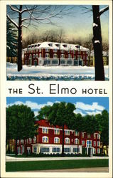 The St. Elmo Hotel Chautauqua, NY Postcard Postcard