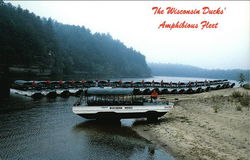 The Wisconsin Ducks' Amphibious Fleet Postcard