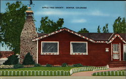 Apple Tree Shanty Denver, CO Postcard Postcard