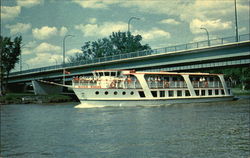 Motor Ship River Rouge Postcard