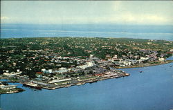 Aerial View of Suva Fiji South Pacific Postcard Postcard