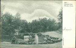 Hubbard Park Meriden, CT Postcard Postcard